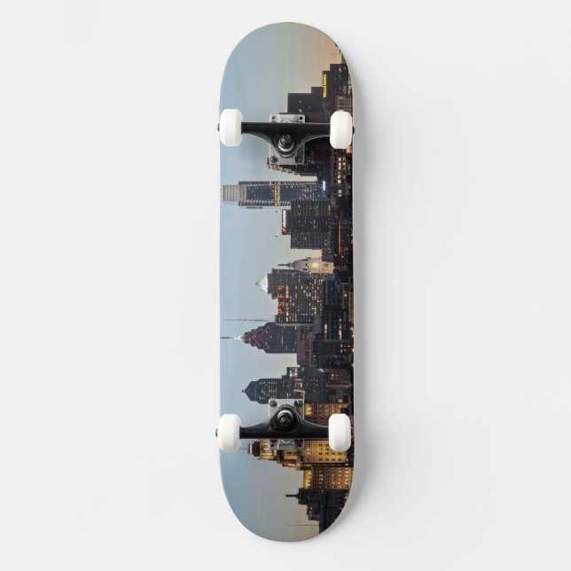 Philly sunset old school skateboard bräda 21,6 cm (Framsida)