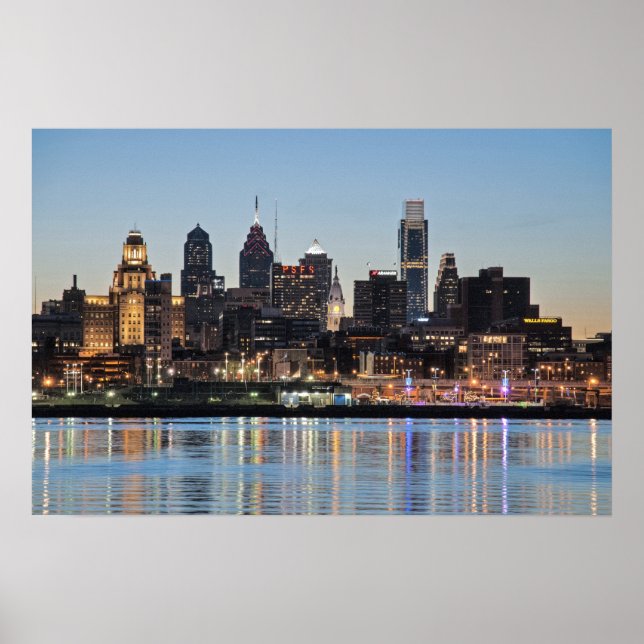 Philly sunset poster (Framsidan)