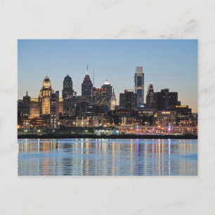 Philly sunset vykort