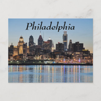 Philly sunset vykort