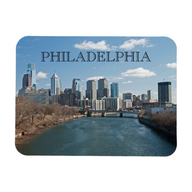 Philly-vintern Magnet (Horisontell)