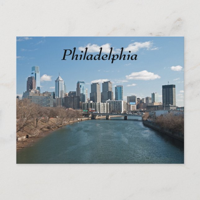 Philly-vintern Vykort (Framsida)