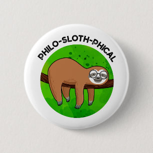 Philo-sloth-phical Funny Animal Sloth Pun Knapp
