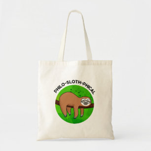 Philo-sloth-phical Funny Animal Sloth Pun Tygkasse
