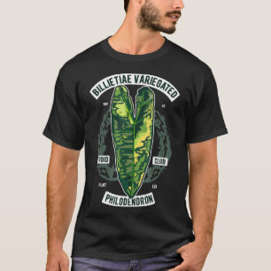 Philodendron Billietiae variegated Botanist löv T Shirt