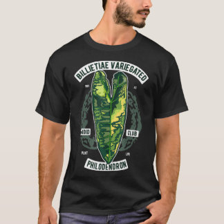 Philodendron Billietiae variegated Botanist löv T Shirt