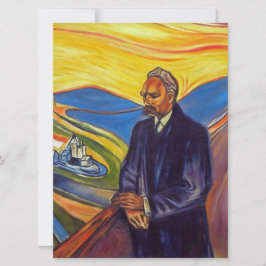 Philosopher Friedrich Nietzsche (av Edvard Munch) Kort