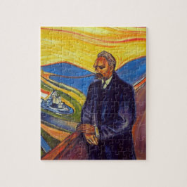 Philosopher Friedrich Nietzsche (av Edvard Munch) Pussel