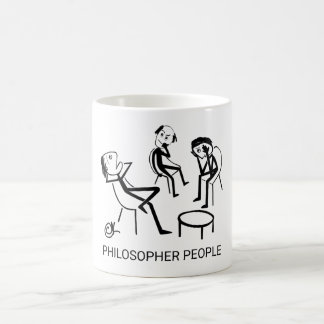 Philosopher People - Designer Coffee Mugg