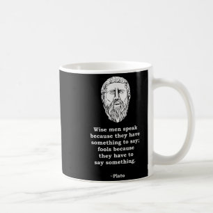 Philosopher Plato Quote - Philosophy Student Nerd Kaffemugg