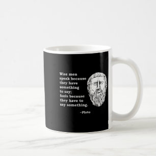 Philosopher Plato Quote - Philosophy Student Nerd Kaffemugg
