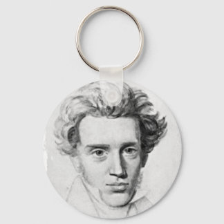 Philosopher Soren Kierkegaard Nyckelring