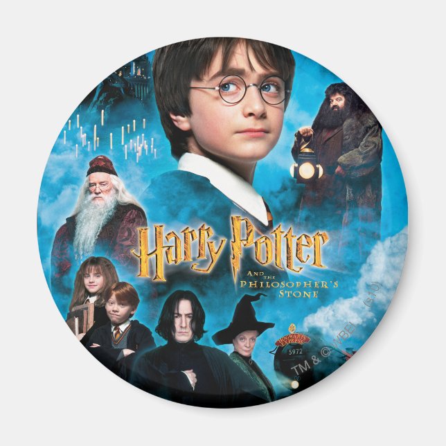 Philosopher's Stone Poster Magnet (Framsidan)