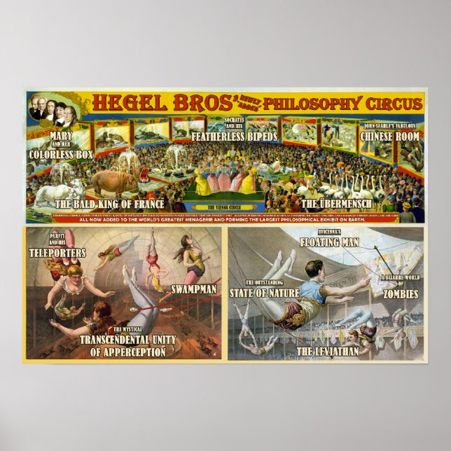 Philosophy Circus Poster (Framsidan)