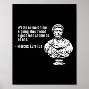 Philosophy citerar Lacher Stoicism Marcus Aurelius Poster