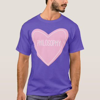 Philosophy Heart 1 T Shirt