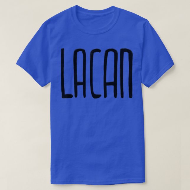 Philosophy Lacan T Shirt (Design framsida)