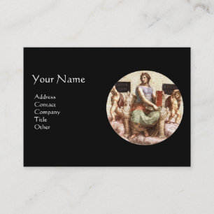 PHILOSOPHY Monogram, svart Visitkort