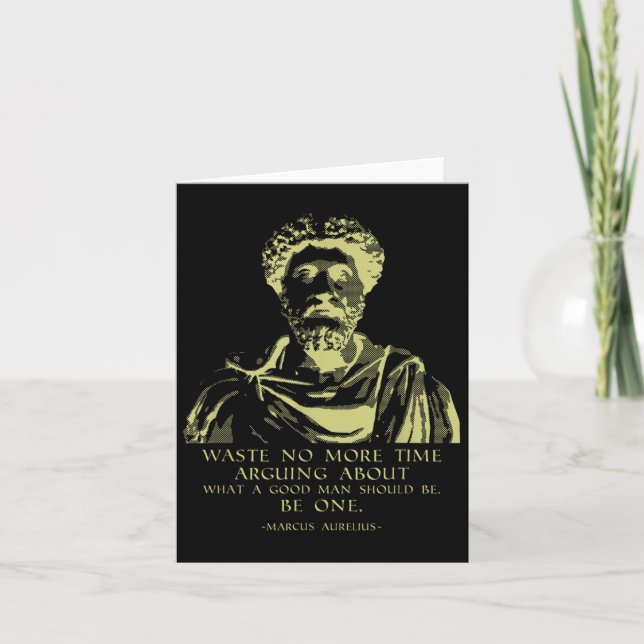 Philosophy Quote Stoic Ord Marcus Aurelius Kort (Framsida)