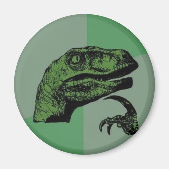 Philosoraptor Magnet (Framsidan)