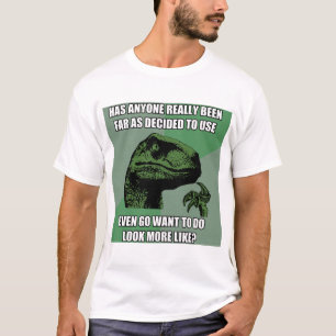 Philosoraptor nonsens t-shirt