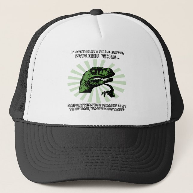 Philosoraptor rostat bröd och Toasters Keps (Framsida)