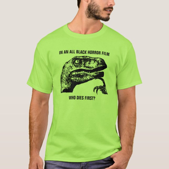 Philosoraptor rysare tröja (Framsida)