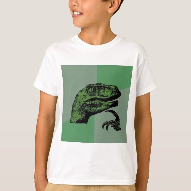 Philosoraptor Tee Shirt (Framsida)