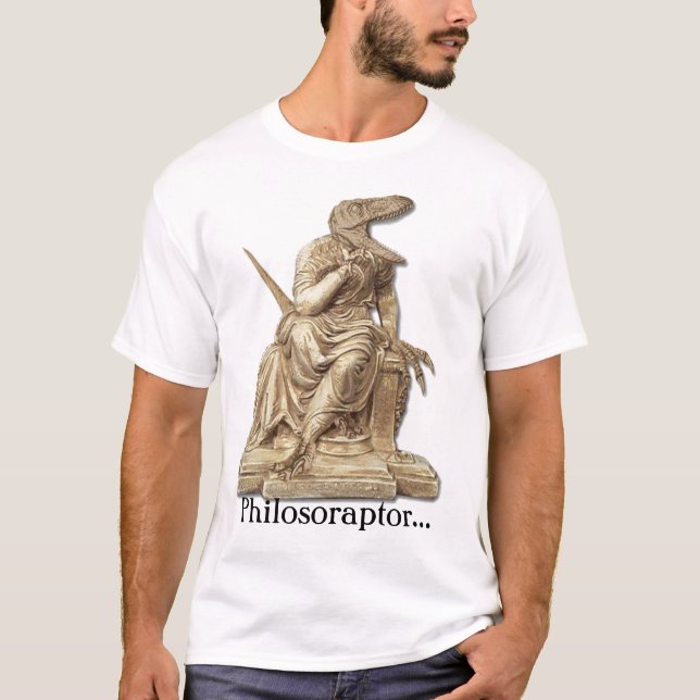 Philosoraptor… Tee Shirt (Framsida)