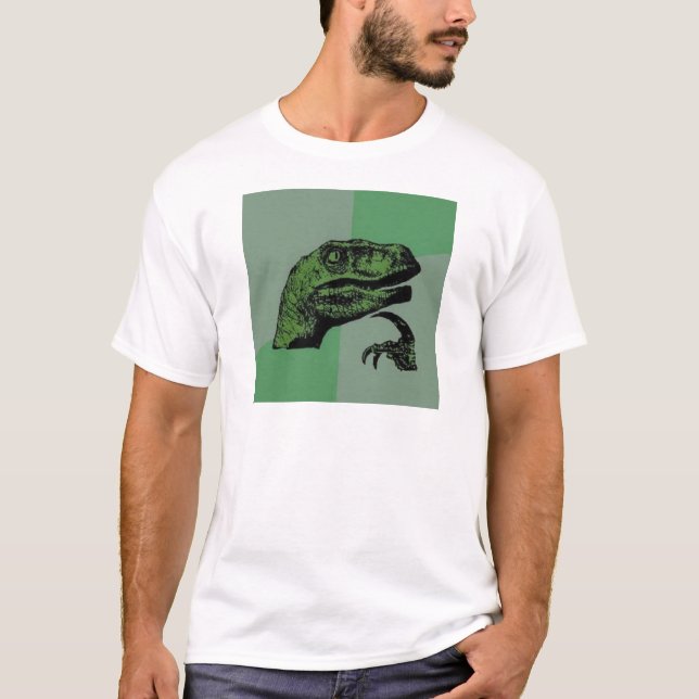 Philosoraptor Tee Shirt (Framsida)