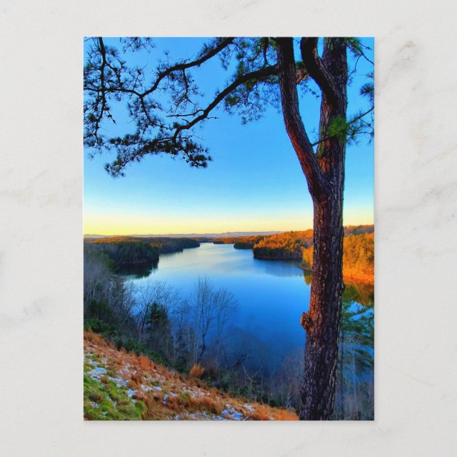 Philpott Sjö i Virginia Vykort (Framsida)