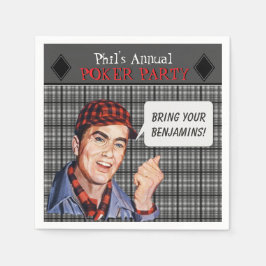 Phil's Poker Party Pappersservett