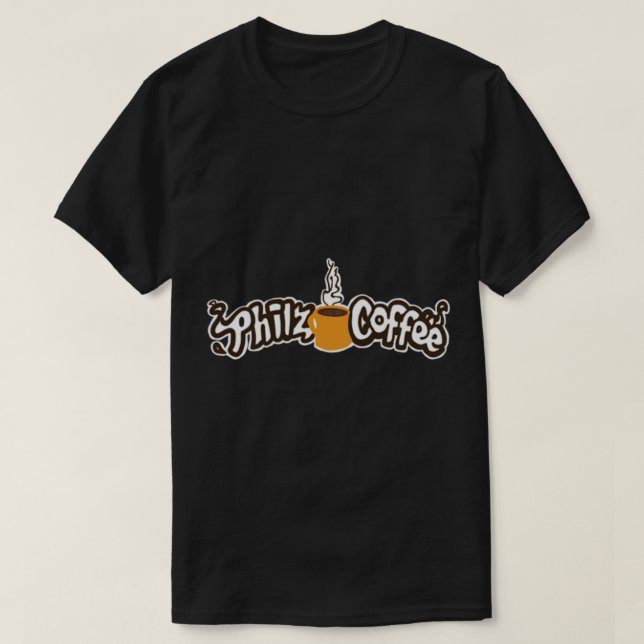 Philz Coffee Logotyp Sticker T Shirt (Design framsida)