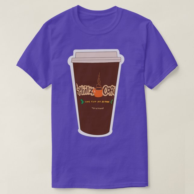 Philz-kaffe (2)  t shirt (Design framsida)