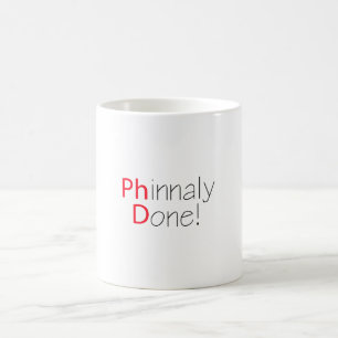 Phinally Ready Phd Studenten Kaffemugg
