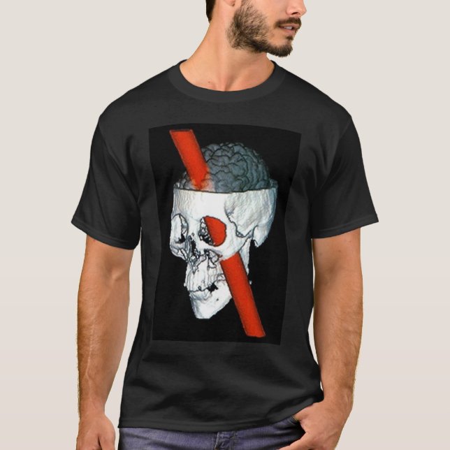 Phineas Gage T-shirt (Framsida)