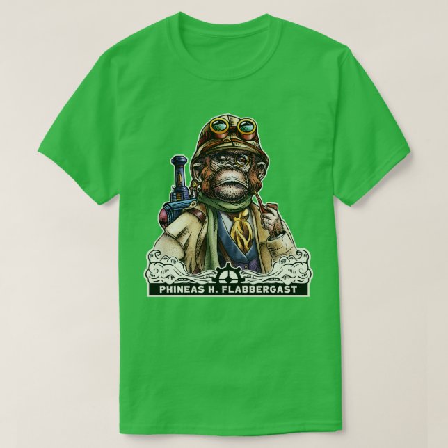 Phineas H Flabbergast T Shirt (Design framsida)