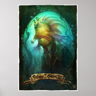 Phineas J. Saltoni III Utskrift Poster