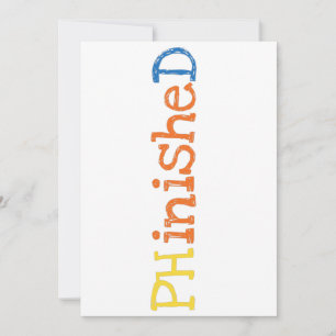 PHinisheD PHD Doktor Degree Disertation Science Meddelande