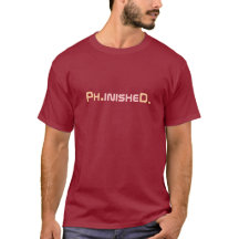 Phinished PhD doktorand- T-tröja
