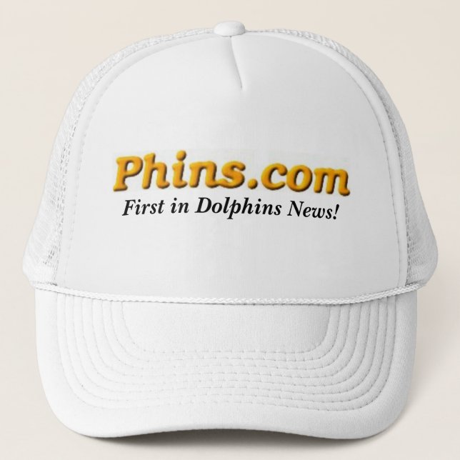Phins.com först i delfinnyheterna! truckerkeps (Framsida)