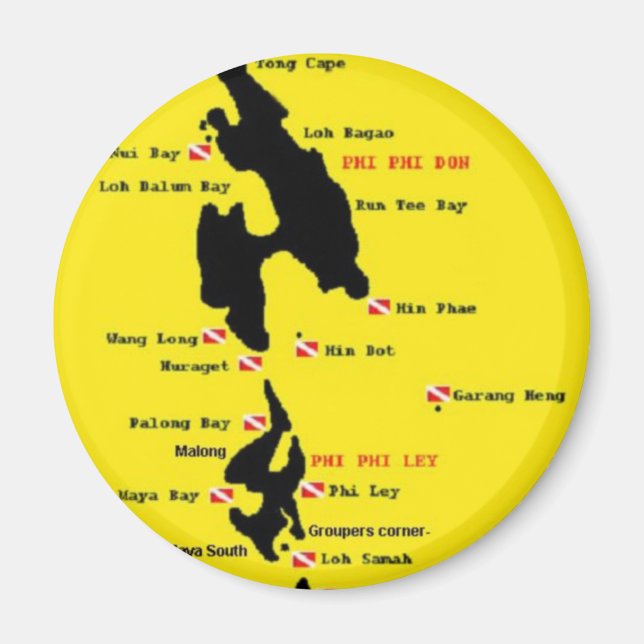 PhiPhi Dive Sites - Big Magnet (Framsidan)