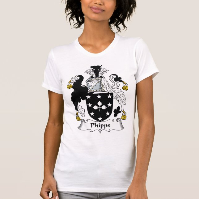 Phipps familjvapensköld tee (Framsida)