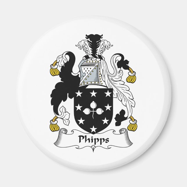 Phipps Family Crest Magnet (Framsidan)