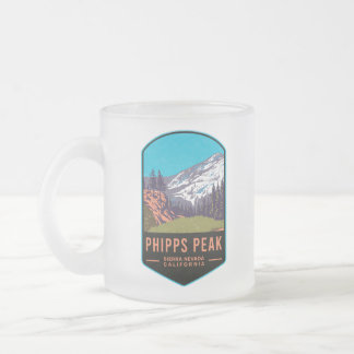 Phipps Peak Kalifornien Frostad Glasmugg