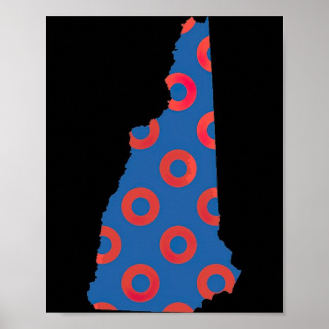 Phish Fishman Donut New Hampshire Ecavator Boy Don Poster (Framsidan)