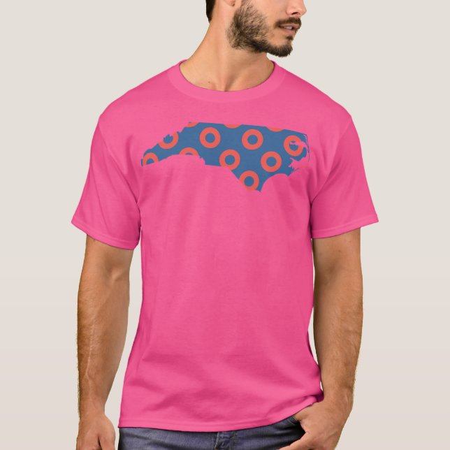 Phish Fishman Donut North Carolina Phan Apparel An T Shirt (Framsida)