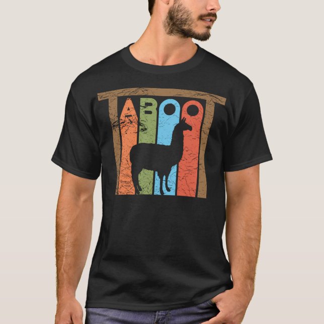 Phish Llama Taboot Phish Design - Phish Apparel an T Shirt (Framsida)