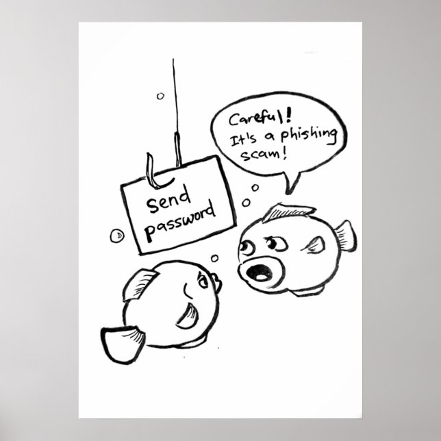 Phishing Scam Poster (Framsidan)