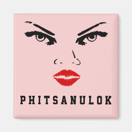 Phitsanulok, Thailand Woman Magnet